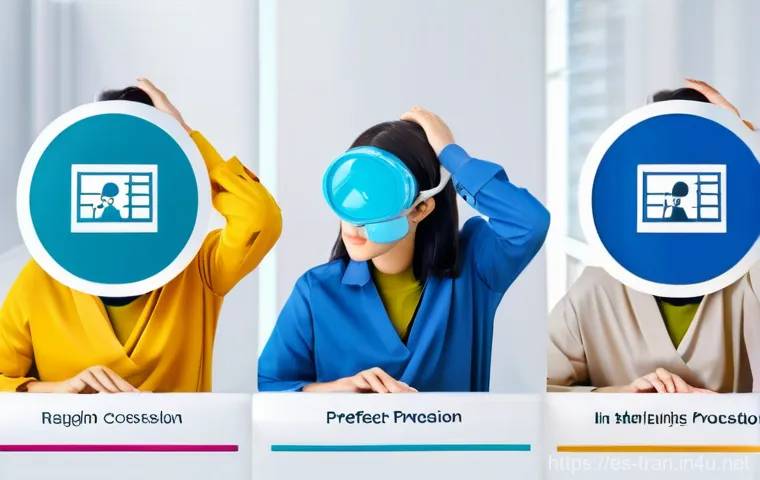 통역사 프리랜서와 정규직 비교 - Here are three image generation prompts in English, detailing various aspects of the interpreting pr...